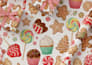 design seamless pattern and wrapping paper